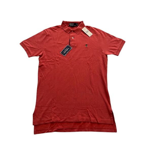 VTG 80’s Polo by Ralph Lauren Watermelon Short Sleeve Polo Shirt NWT - Picture 1 of 8